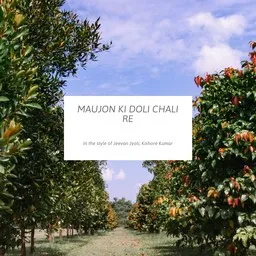 Titelbild für Maujon Ki Doli Chali Re - Jeevan Jyoti,Kishore Kumar Karaoke-Version