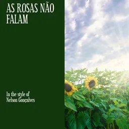 Titelbild für As Rosas Não Falam - Nelson Gonçalves Karaoke-Version