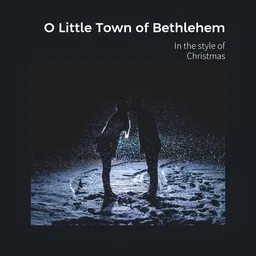 Karaokekappaleen O Little Town of Bethlehem - Christmas kansikuva