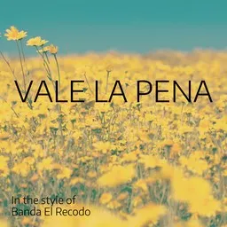 Cover art for Vale La Pena - Banda El Recodo karaoke version