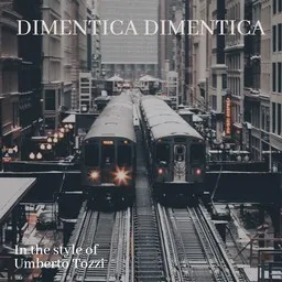 Karaokekappaleen Dimentica Dimentica - Umberto Tozzi kansikuva
