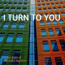 Karaokekappaleen I Turn to You - Christina Aguilera kansikuva