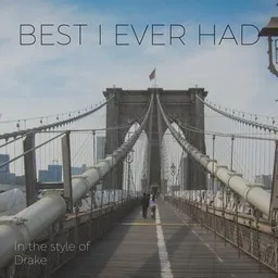Titelbild für Best I Ever Had - Drake Karaoke-Version