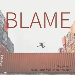 Omslagsbild för Blame - Calvin Harris,John Newman karaokeversion