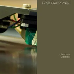 Titelbild für Esperando na janela - Gilberto Gil Karaoke-Version