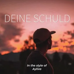 Titelbild für Deine Schuld - AYLIVA Karaoke-Version
