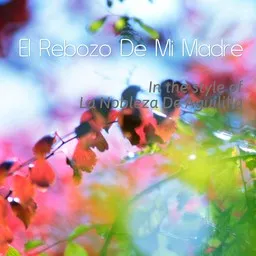 Titelbild für El Rebozo De Mi Madre - La Nobleza De Aguililla Karaoke-Version