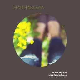 Karaokekappaleen Harhakuvia - Mira Kunnasluoto kansikuva
