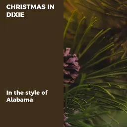 Cover art for Christmas In Dixie - Alabama karaoke version