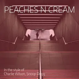 Cover art for Peaches N Cream - Charlie Wilson,Snoop Dogg karaoke version