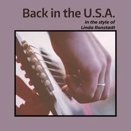 Cover art for Back in the U.S.A. - Linda Ronstadt karaoke version