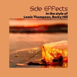 Cover art for Side Effects - Becky Hill,Lewis Thompson karaoke version