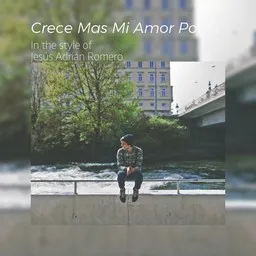 Karaokekappaleen Crece Mas Mi Amor Por Ti - Jesús Adrián Romero kansikuva