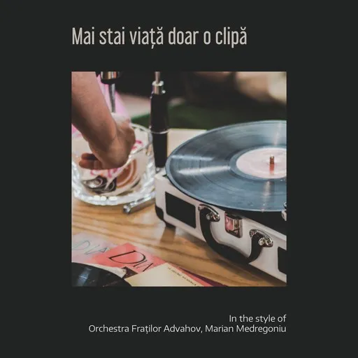 Karaoke Mai stai viaţă doar o clipă by Marian Medregoniu, Orchestra Fraților Advahov — sing along with lyrics on Singa