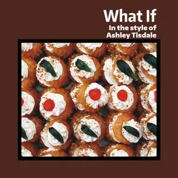 Cover art for What If - Ashley Tisdale karaoke version