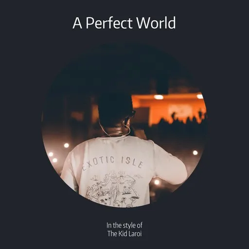Karaoke A Perfect World by The Kid Laroi — sing along with lyrics on Singa