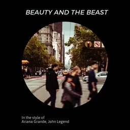 Omslagsbild för Beauty And The Beast - Ariana Grande,John Legend karaokeversion