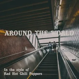 Karaokekappaleen Around the World - Red Hot Chili Peppers kansikuva