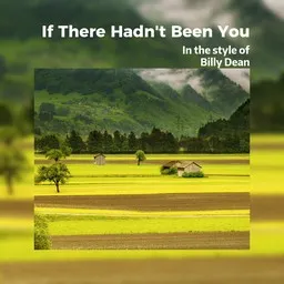 Omslagsbild för If There Hadn't Been You - Billy Dean karaokeversion