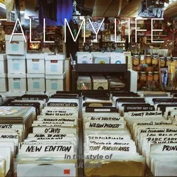 Cover art for All My Life - Lil Durk karaoke version