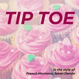 Omslagsbild för Tip Toe - French Montana,Jason Derulo karaokeversion