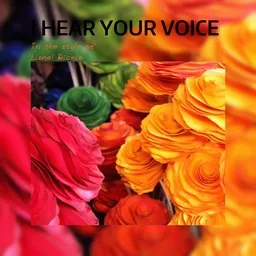 Omslagsbild för I Hear Your Voice - Lionel Richie karaokeversion