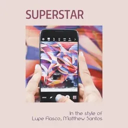 Cover art for Superstar - Lupe Fiasco,Matthew Santos karaoke version