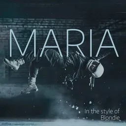Cover art for Maria - Blondie karaoke version
