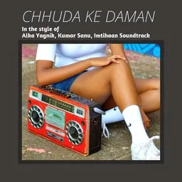 Omslagsbild för Chhuda Ke Daman - Alka Yagnik,Imtihaan Soundtrack,Kumar Sanu karaokeversion