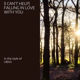 Titelbild für (I Can't Help) Falling in Love with You - UB40 Karaoke-Version
