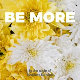 Titelbild für Be More - Stephen Sanchez Karaoke-Version