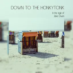 Titelbild für Down To The Honkytonk - Jake Owen Karaoke-Version