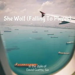 Omslagsbild för She Wolf (Falling To Pieces) - David Guetta,Sia karaokeversion