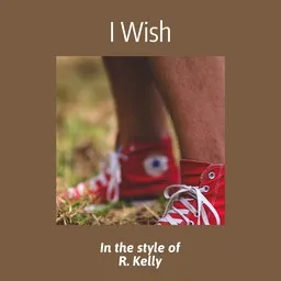 Cover art for I Wish - R. Kelly karaoke version
