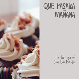 Omslagsbild för Que Pasara Mañana - José Luis Perales karaokeversion