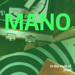 Titelbild für Mano - Jireel Karaoke-Version
