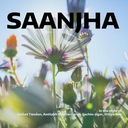 Titelbild für Saanjha - Amitabh Bhattacharya,Sachet Tandon,Sachin-Jigar,Shilpa Rao Karaoke-Version