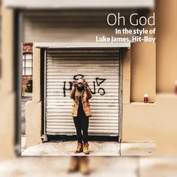 Titelbild für Oh God - Hit-Boy,Luke James Karaoke-Version