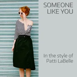 Karaokekappaleen Someone Like You - Patti LaBelle kansikuva