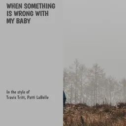Karaokekappaleen When Something Is Wrong With My Baby - Patti LaBelle,Travis Tritt kansikuva