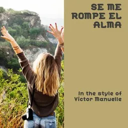 Cover art for Se Me Rompe El Alma - Víctor Manuelle karaoke version