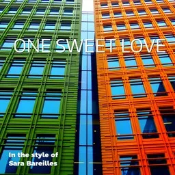 Cover art for One Sweet Love - Sara Bareilles karaoke version