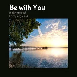 Cover art for Be with You - Enrique Iglesias karaoke version