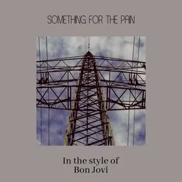 Cover art for Something for the Pain - Bon Jovi karaoke version