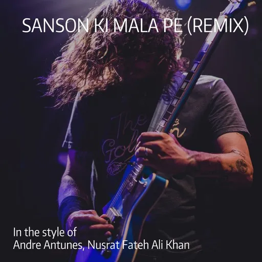 Karaoke Sanson Ki Mala Pe (Remix) by Andre Antunes, Nusrat Fateh Ali Khan — sing along with lyrics on Singa