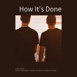 Cover art for How It's Done - Audrey Nuna,Ejae,Huntr/x,KPop Demon Hunters Cast,Rei Ami karaoke version