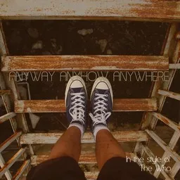 Cover art for Anyway Anyhow Anywhere - The Who karaoke version