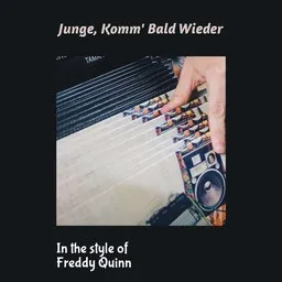 Omslagsbild för Junge, Komm' Bald Wieder - Freddy Quinn karaokeversion