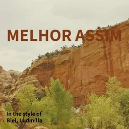 Omslagsbild för Melhor Assim - Biel,Ludmilla karaokeversion