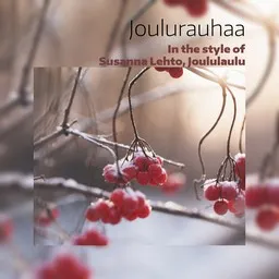 Cover art for Joulurauhaa - Joululaulu,Susanna Lehto karaoke version